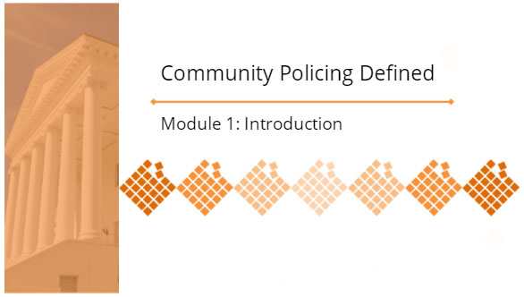 Community Policing Defined - access the course description