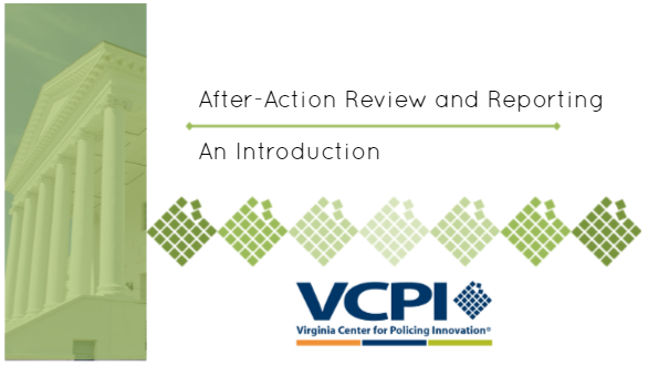 After-Action Review and Reporting: An Introduction - access the course description