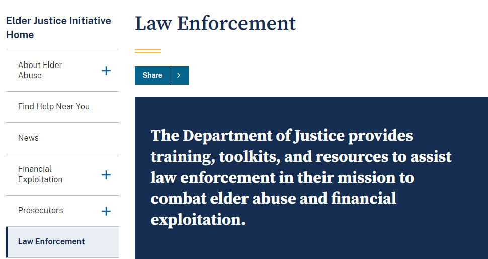 EJI Law Enforcement Webinars - access webinars